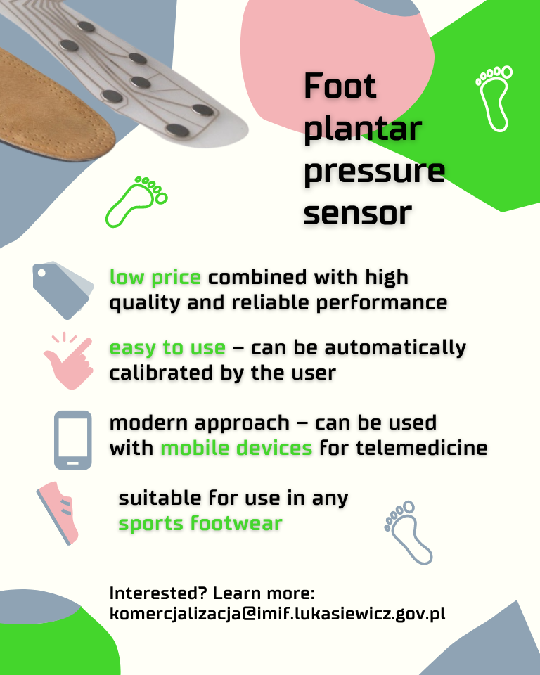 foot plantar pressure sensor