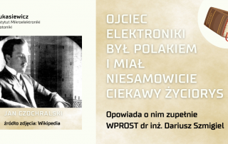 Jan Czochralski, metoda, Dariusz Szmigiel