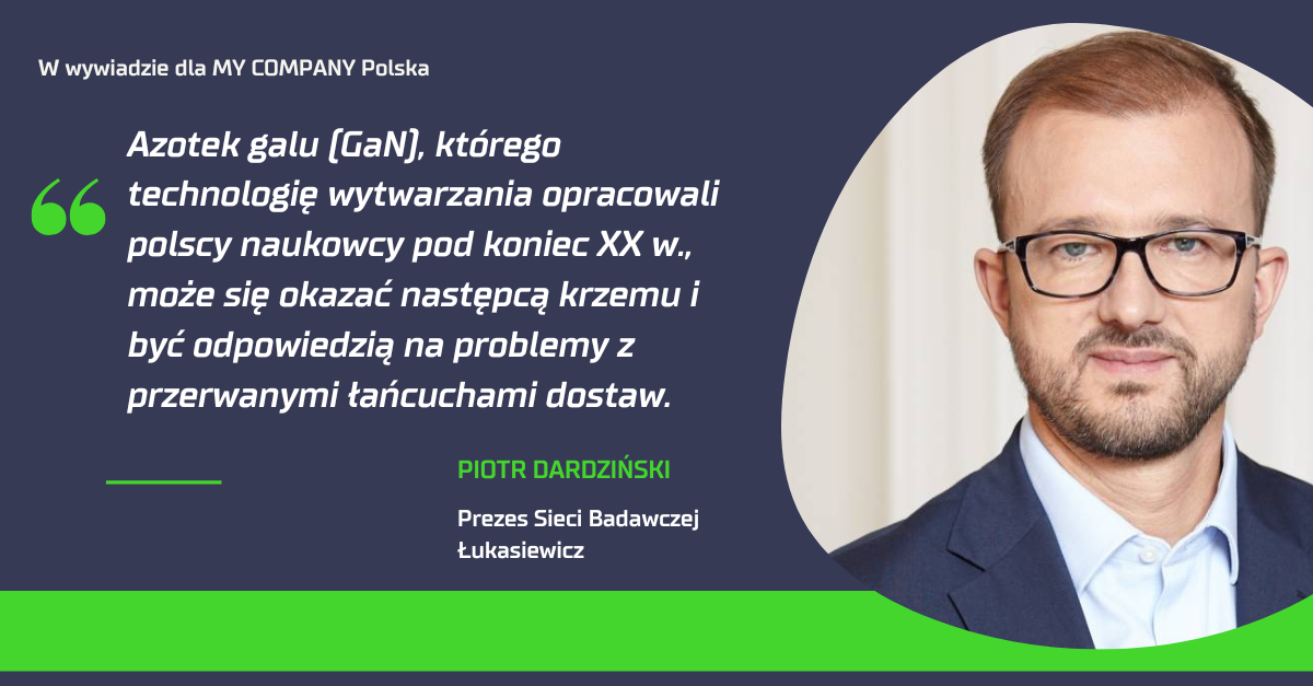 GaN, prezes Piotr Dardziński, wywiad