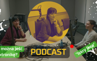 podcast, iskry lecą, biodegradowalna elektronika