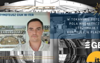 dr Tymoteusz Ciuk i tokamak