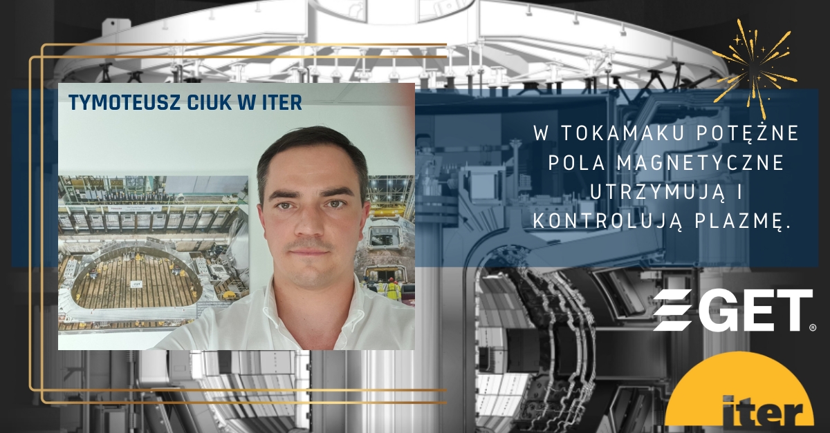 dr Tymoteusz Ciuk i tokamak