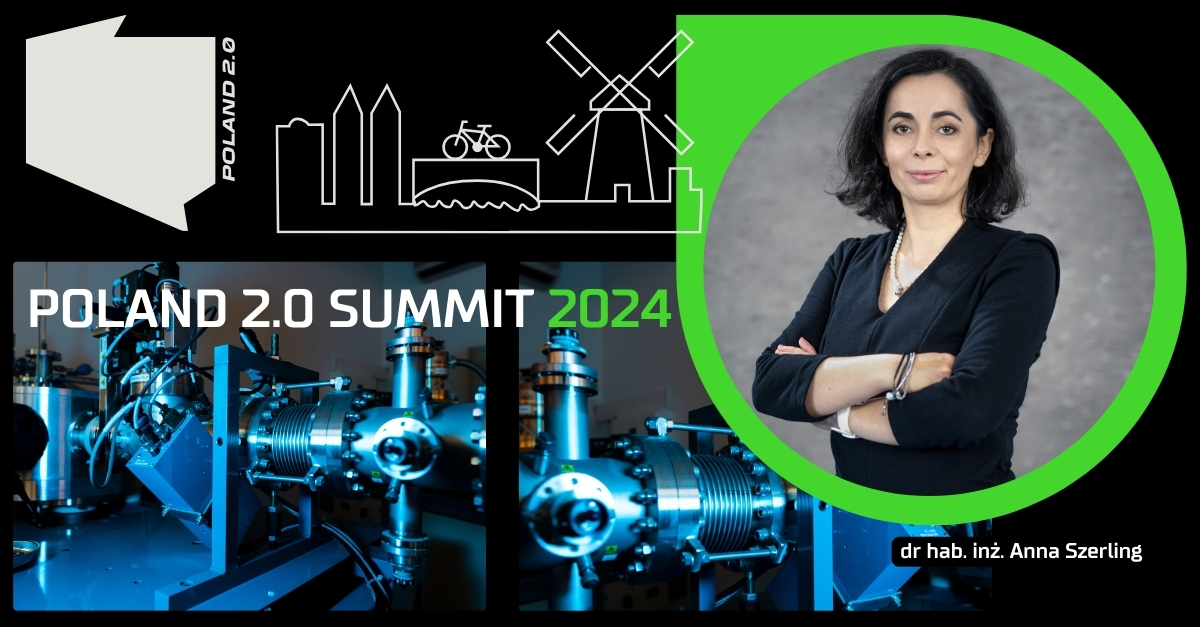 Anna Szerling na Poland 2.0 Summit w Hadze