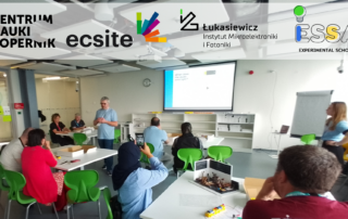 Projekt ESSA – Experimental Science – Szkoła jutrA był obecny na prestiżowej konferencji ECSITE 2025, która odbyła się w dniach 3–5 czerwca w Centrum Nauki Kopernik w Warszawie.
