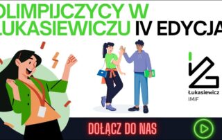 zaproszenie do udziału w programie dla młodzieży olimpijskiej w sieci badawczej łukasiewicz