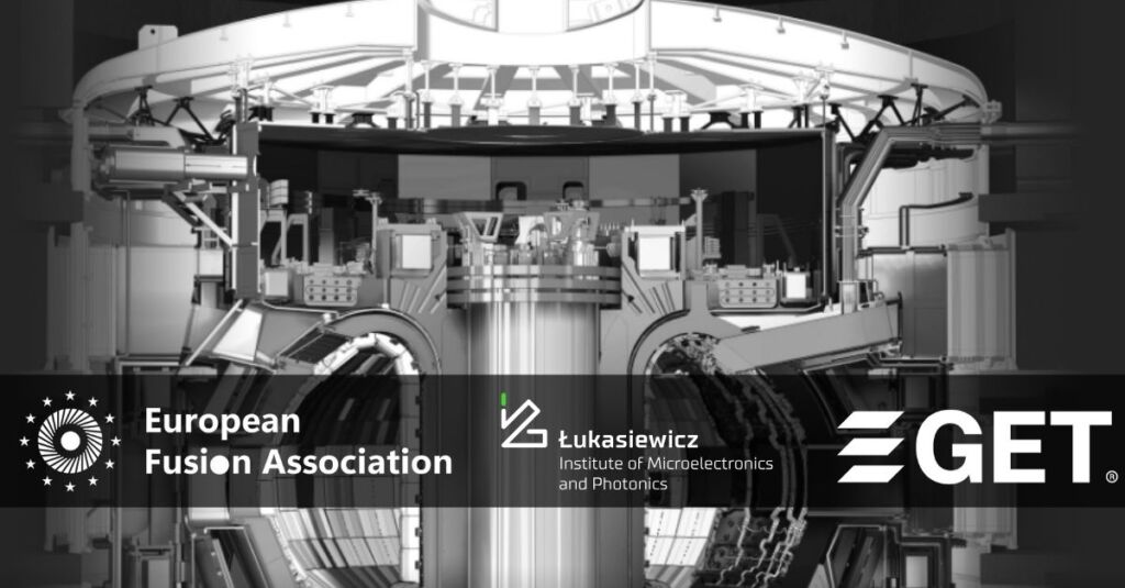 european fusion association, łukasiewicz institute of microelectronics and photonics, logo get