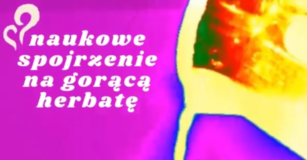 nagłówek "naukowe spojrzenie na gorącą herbatę"