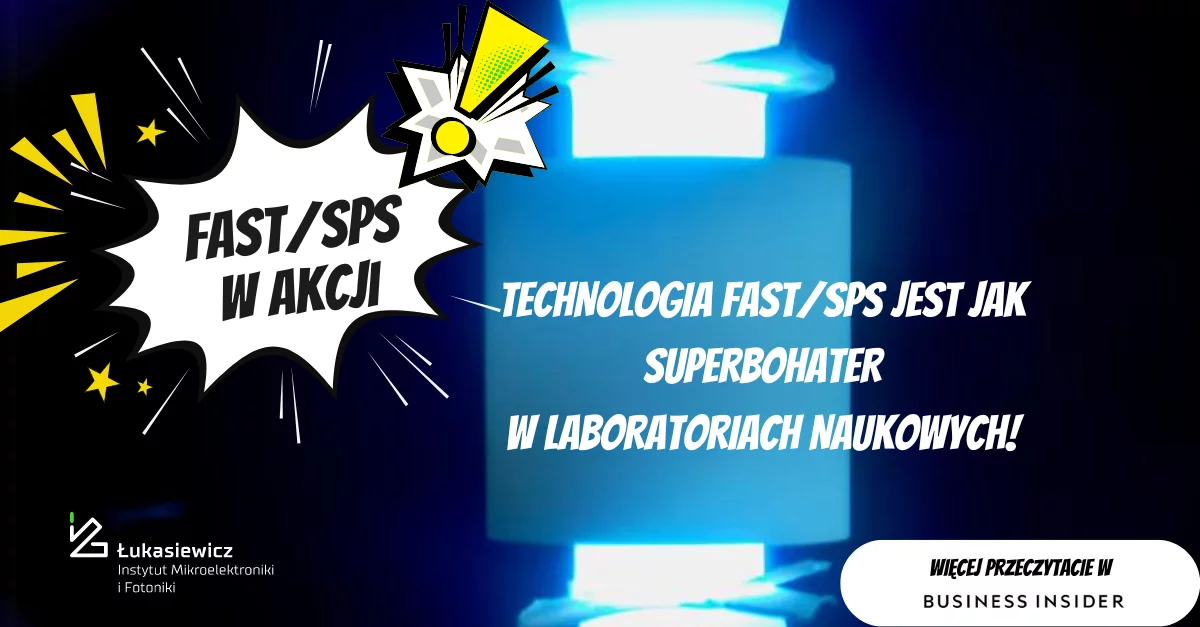 technologia fast/sps jest jak superbohater w laboratoriach naukowych plakat