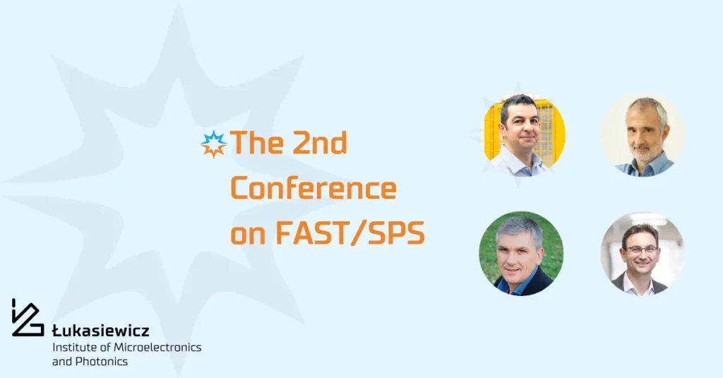 Baner ze zdjęciami osób oraz nagłówkiem The 2nd Cenference on FAST/SPS